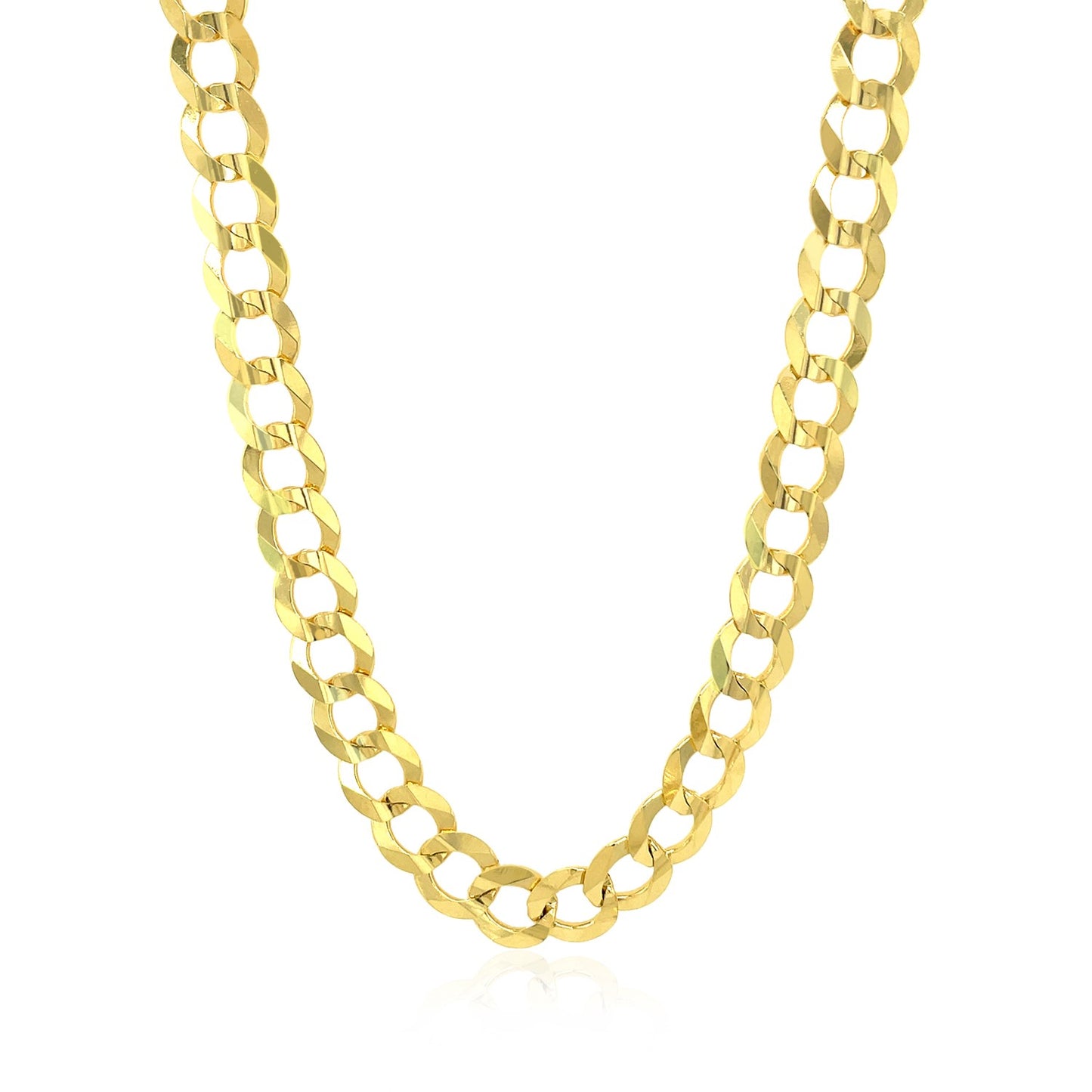 10k Yellow Gold Curb Chain