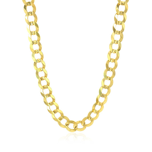 10k Yellow Gold Curb Chain