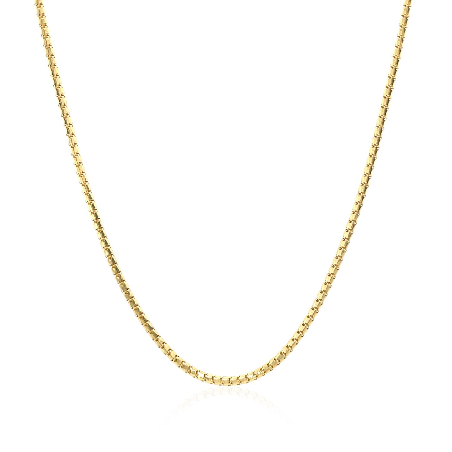 14k Yellow Gold Ice Link Chain