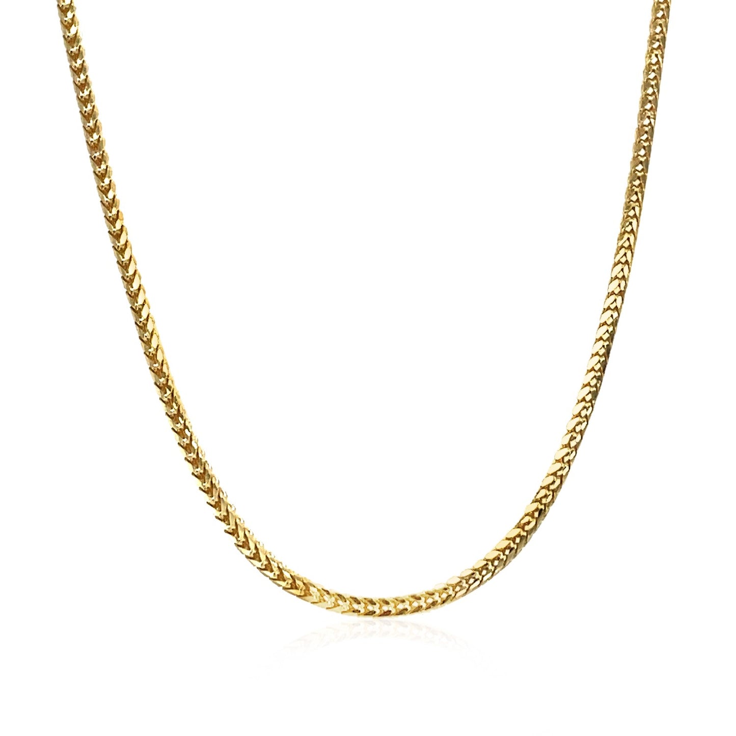 14k Yellow Gold Franco Chain