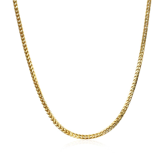14k Yellow Gold Franco Chain