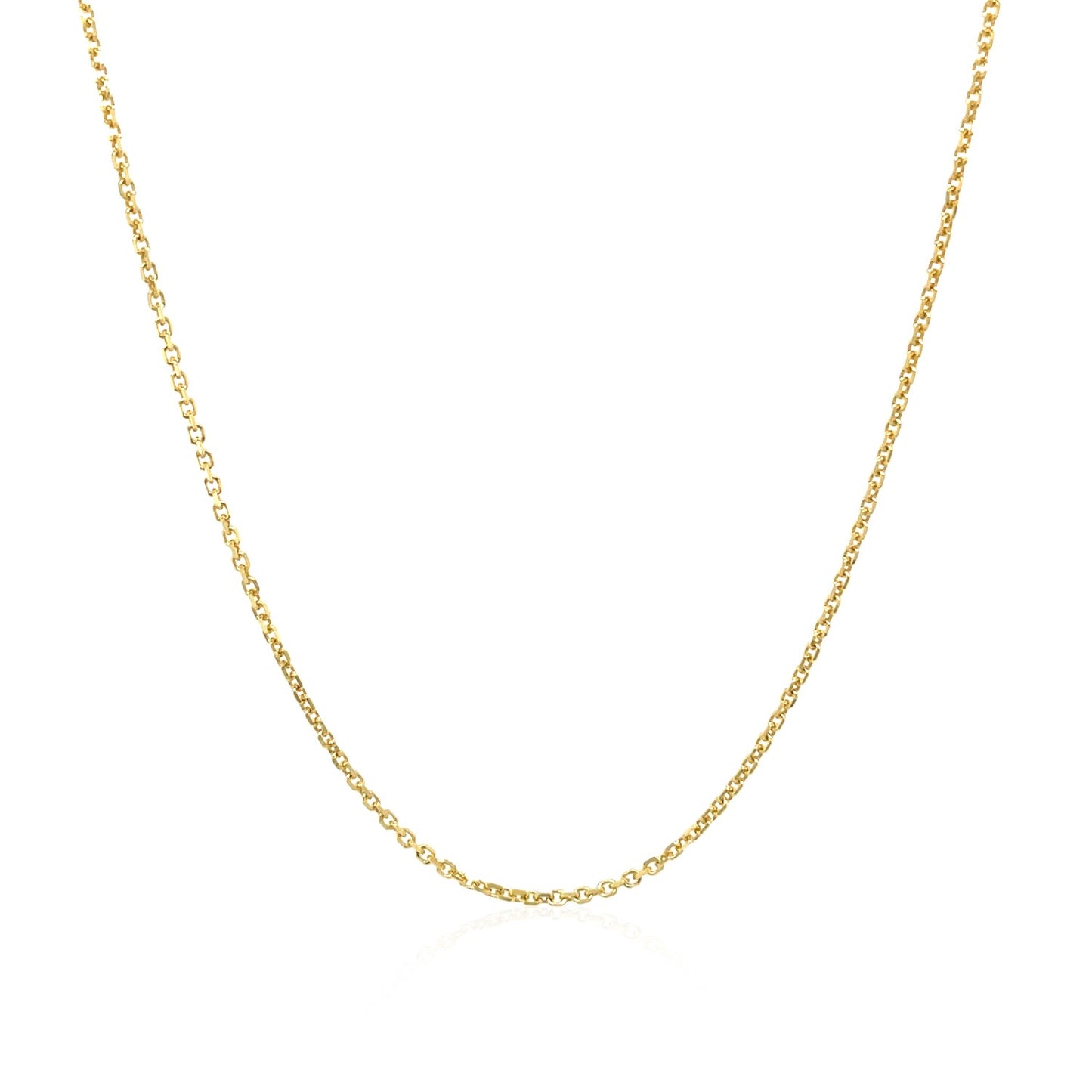 10k Yellow Gold Cable Chain