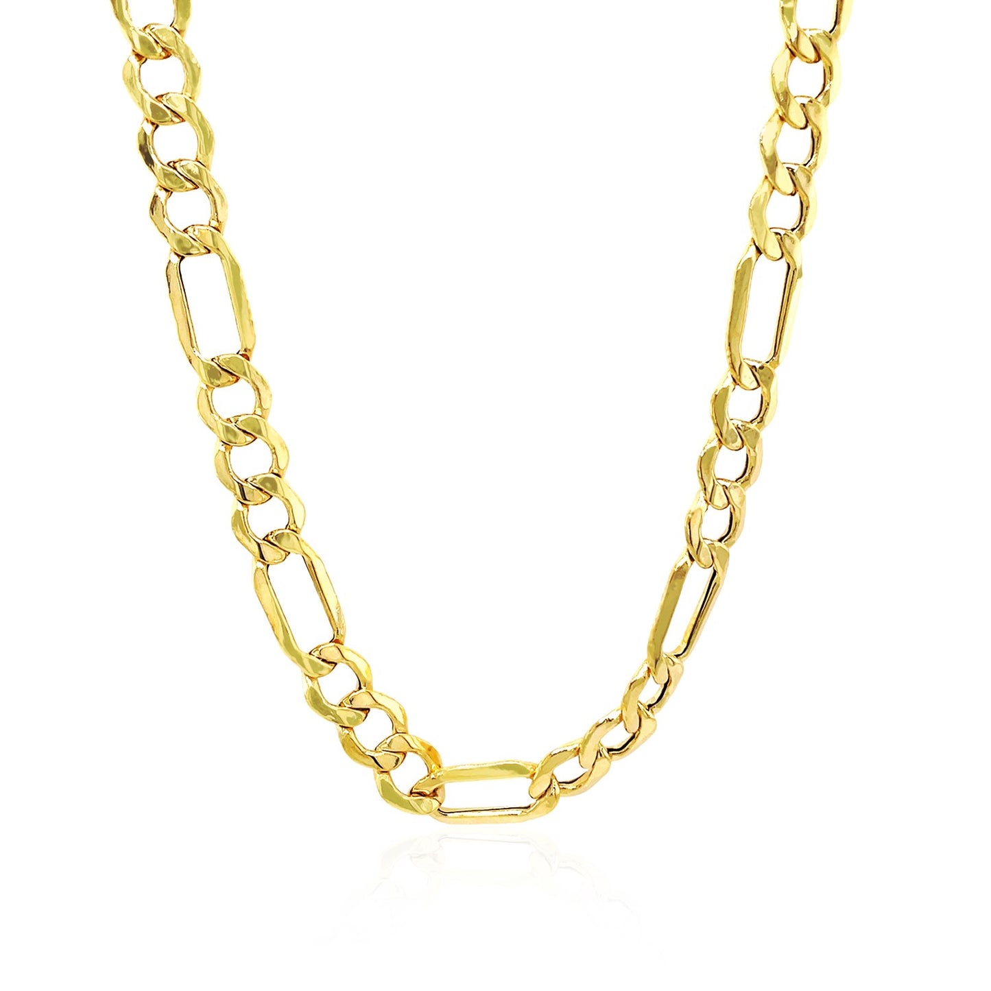 10k Yellow Gold Light Figaro Chain
