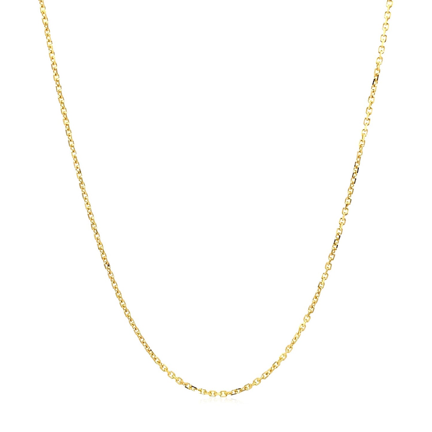 18k Yellow Gold Cable Chain