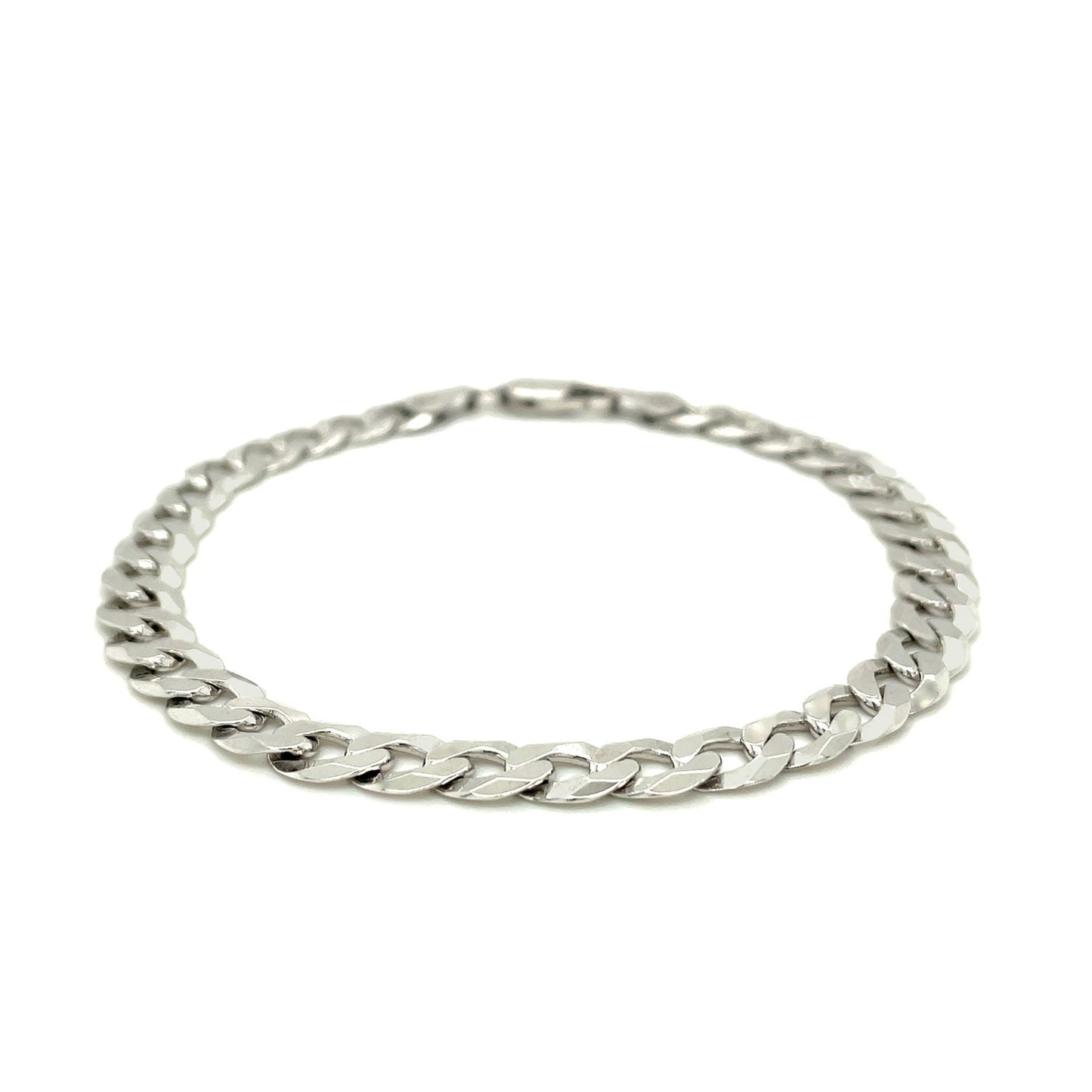 Sterling Silver Curb Bracelet