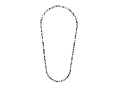 Sterling Silver Byzantine Chain (5.00mm)