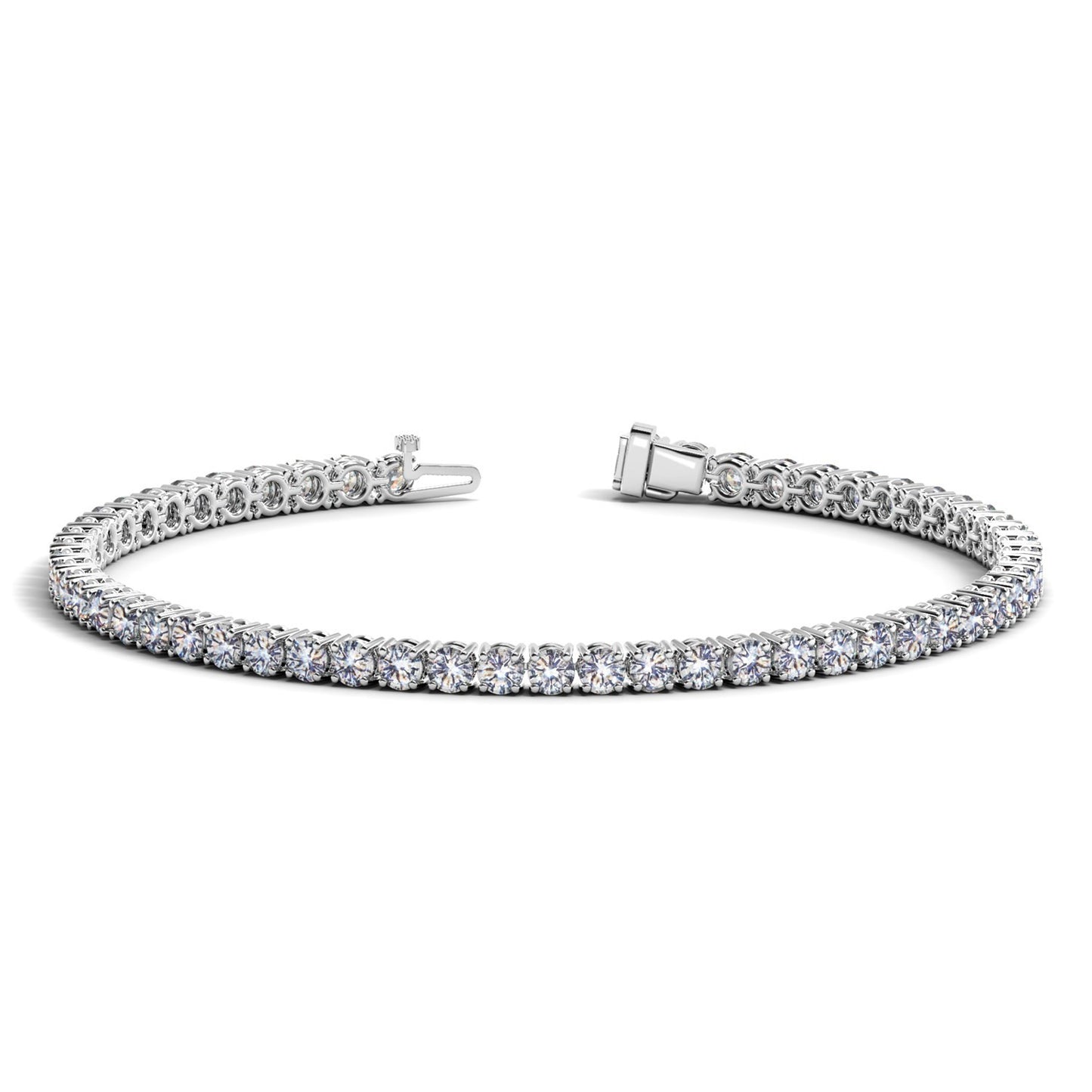 5 CT. T.W Lab Grown Diamond Tennis Bracelet in 14k White Gold