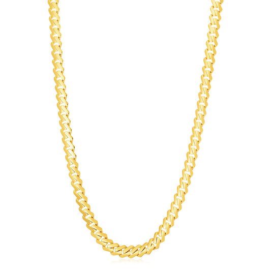 14k Yellow Gold Light Edge Chain