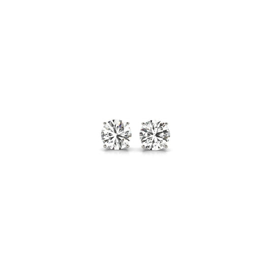 1/2 CT. T.W Lab Grown Diamond Stud Earrings in 14k White Gold