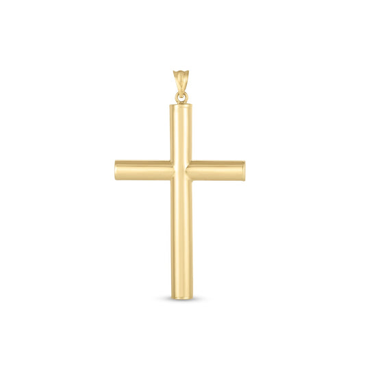 Classic Cross Pendant in 14k Yellow Gold