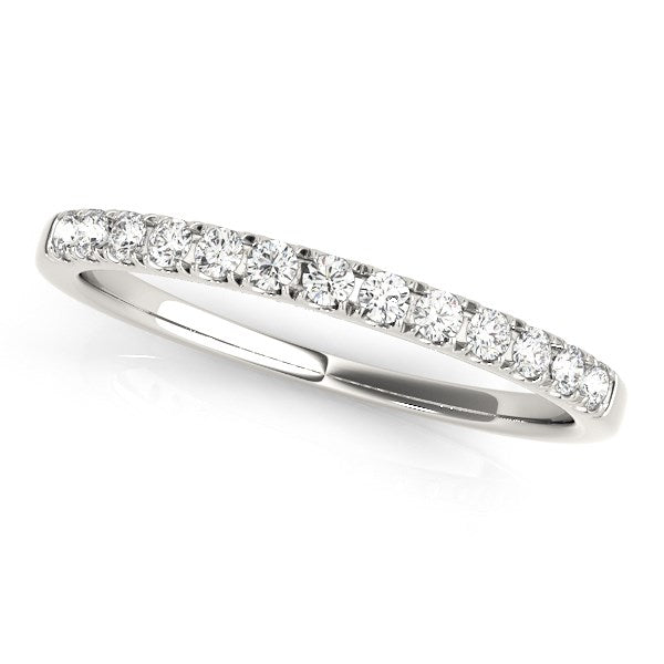 1/5 CT. T.W Timeless Diamond Wedding Band in 14k White Gold
