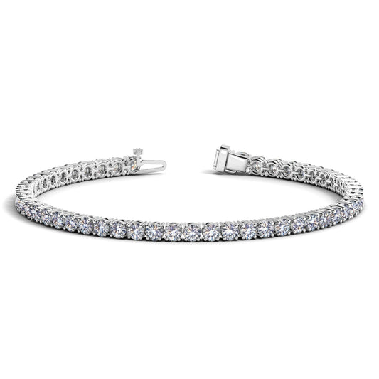 6 CT. T.W Lab Grown Diamond Tennis Bracelet in 14k White Gold