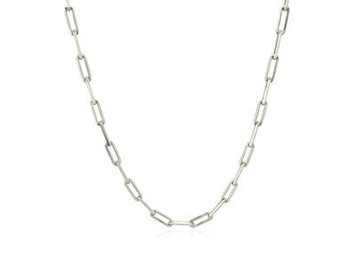 Sterling Silver Paperclip Chain